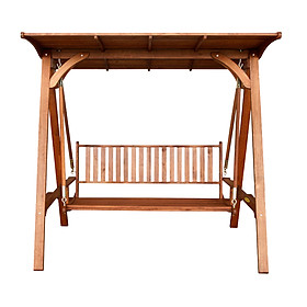 Xích Đu Terbaya 3 Chỗ IBIE NC1044 (194 x 125 x 190 cm) - Nâu