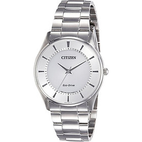 Đồng Hồ Citizen Nam Dây Kim Loại Máy Eco-Drive BJ6481-58A - Mặt Trắng (37mm)