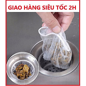 Bộ combo 100 túi lọc rác siêu tiên ích cho bồn rửa bát