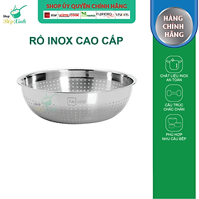 Thau Rổ lưới inox 430 cao cấp Fivestar 22cm / 26cm / 30cm / 32cm - Shop Bếp Xinh