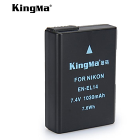 Pin sạc Ver 3 Kingma cho Nikon EN-EL14 (Sạc Type C siêu nhanh), Hàng chính hãng
