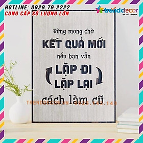 Mua Tranh treo tường câu nói nổi tiếng thay đổi