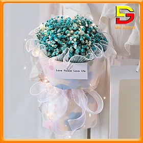 Mua Bó Hoa Baby Khô Phong Cách Hàn Quốc Hoa Khô Tặng Mẹ Bạn Gái Ngày 14/2 8/3 Tiệc Sinh Nhật Sự kiệnDC-15