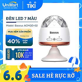 Mua Đèn Led 7 Màu Pha Lê Nhấp Nháy ACMQD-02 - Dung Lượng Pin Khủng Tối Đa 4h - Thay Đổi 5 Chế Độ Màu Sắc Khác Nhau - Thiết Kế Tay Cầm Xoay 360 Năng Động  Tiện Lợi
