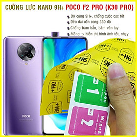 Dán cường lực dẻo nano Xiaomi Poco F2 Pro (Redmi K30 Pro)