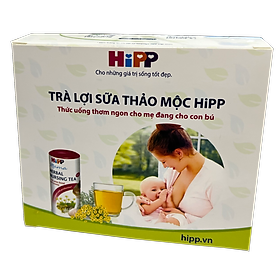 Quà tặng từ Philips Avent- Trà Cốm lợi sữa HiPP cho mẹ sau sinh