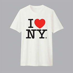 Áo T-shirt Trẻ Em I Love Ny Dotilo B349 - Trắng