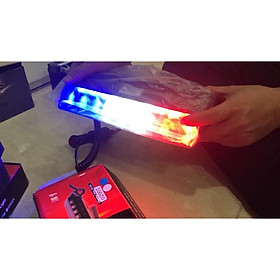 Mua Đèn Police cảnh sát công an xanh trắng đỏ 9 mắt 02007 đỏ trắng xanh 9W xẻng hút ánh sáng LED bảng điều khiển công cụ