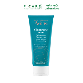 Gel Rửa Mặt Cho Da Nhờn Mụn Avène Cleanance Cleansing Gel (200ml)