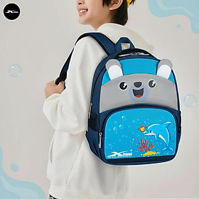 Balo Tiểu Học Xbags Dolphin XB 3020 - Balo Cho Bé Trai Bé Gái Lớp 1-5 Siêu Nhẹ, Chống Gù, Chống Thấm Nước, Thiết Kế Công Thái Học