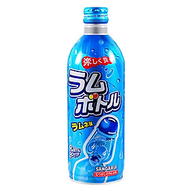 3 Chai Nước Soda Ramune Sangaria Nhật Bản (500ml x 3)