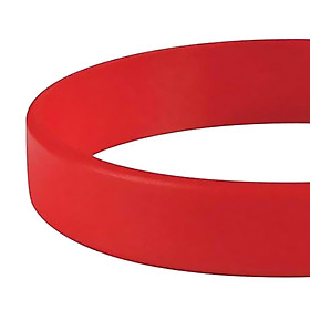 10pcs/Pack Blank Silicone Rubber Elastic Wristbands Fashion Rubber Bracelet