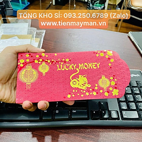 Hình ảnh Bao Lì Xì Tết 2023 Hình Con Mèo Lucky Money Ép Kim - Hàng Nhập Ngoại Cao Cấp Rất Sang Trọng, Tiền lì xì tết 2023 , NELI