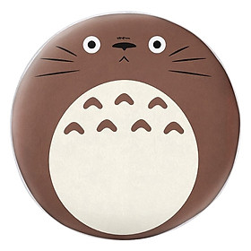 Gối tròn Totoro xám mặt ngơ - GOMA221