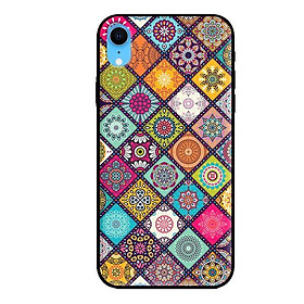 Ốp lưng cho iPhone XR  Họa Tiết Ô Vuông - Hàng chính hãng