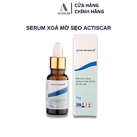 Combo bộ 2 - Hỗ Trợ Trị Sẹo Actiscar làm mờ sẹo Lồi, Sẹo Lõm, Sẹo Rỗ, Sẹo