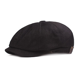 Nón beret nam nữ mũ bere logo da Chât liệu bố Hàng nhập dona23062803