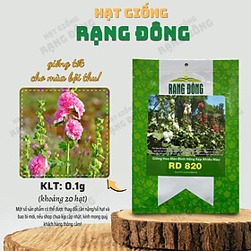 Hạt giống Hoa Mãn Đình Hồng Kép Nhiều Màu Rd 820 (0,1g~20 hạt) nảy mầm tốt, trồng quanh năm - Hạt giống Rạng Đông
