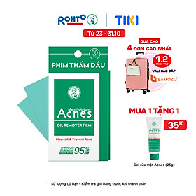 Phim Thấm Dầu Acnes Oil Remover Film (50 Tờ)