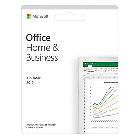 Microsoft Office Home and Business 2019 English APAC EM Medialess P6 (T5D-03302) - Hàng chính hãng