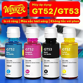  Free ship-Bộ mực in 4 màu GT52 / GT53 ( GT51 ) dùng cho máy in 315 / 415, hàng nhập khẩu.