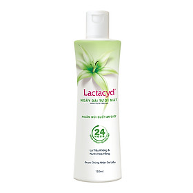 Dung Dịch Vệ Sinh Phụ Nữ Lactacyd Ngày Dài Tươi Mát 150ml