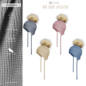 Le coon | mũ baby aviator | 0 - 2 tuổi