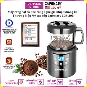 Mua Máy rang hạt cà phê công nghệ gia nhiệt không khí chuyên nghiệp thương hiệu Mỹ cao cấp Cafemasy CCR-305 - Hàng chính hãng