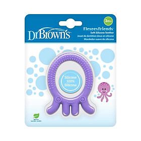 Gặm nướu Dr. Brown s hình chú bạch tuộc 100% silicone