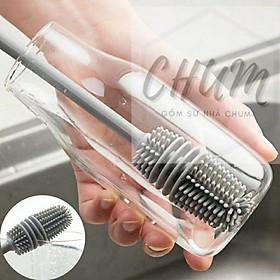 Mua cây cọ rửa cốc  chai lọ đa năng silicon