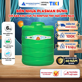 Bồn nước nhựa Đại Thành Plasman Đứng 500L 1000L 1500L 2000L Chính Hãng, Bảo hành 20 năm