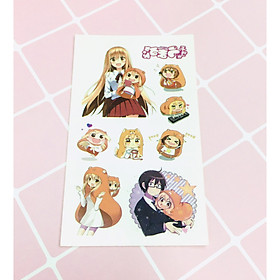 Set 5 Bảng hình xăm Himouto! Umaru-chan Sticker Tattoo