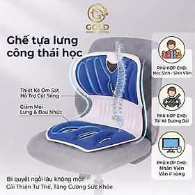 Ghế Công Thái Học Chống Gù Lưng, Ghế Văn Phòng Giúp Điều Chỉnh Tư Thế Ngồi Phù Hợp Trẻ Em, Sinh Viên, Người Làm Văn Phòng - Giao màu ngẫu nhiên