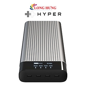 Sạc dự phòng HyperJuice 245W USB-C Battery Pack 27000mAh HJ245B - Hàng chính hãng