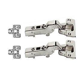 Mua Bản lề giảm chấn Hafele Metalla SM 110° DIY  thép  lắp trùm nửa  cong vừa - 493.03.022