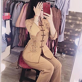 ĐỒ LAM ĐI CHÙA # Cổ Tàu Viền # Đồ Bộ # Rẻ Đẹp # Quần Áo Nữ