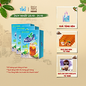 Combo 3 Hộp Trà vị chanh NESTEA Hộp 15 gói x 13g