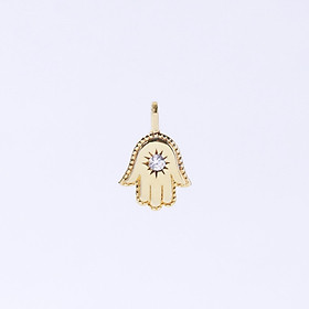 Mặt dây chuyền hình bàn tay đính 1 viên đá độc đáo Gix Jewel SPGMDC04