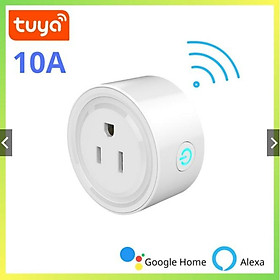 Mua Ổ Cắm Điện Điều Khiển Qua Điện Thoại Thông Minh  App Tuya Hoặc Smart Life  100V 220V-10A