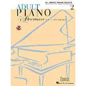 Sách - Adult Piano Adventures All-in-One Book 2 : Spiral Bound by Nancy Faber Randall Faber (US edition, paperback)