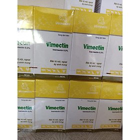 Sản phẩm VIMECTIN - Tri Nội Ngoại Ký Sinh trên Chó Mèo Gà