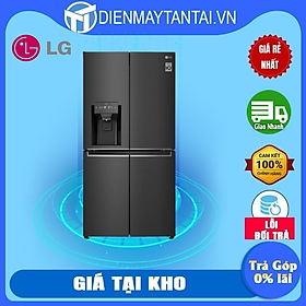 Mua Tủ lạnh LG Inverter 494 lít GR-D22MB - Hàng chính hãng - Chỉ giao TPHCM  Bình Dương