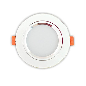 Bộ 06 đèn led âm trần 7w asia - ánh sáng vàng
