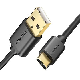 cáp USB type C sạc nhanh và truyền dữ liệu Ugreen 141CD40553US 1m màu đen hàng chính hãng