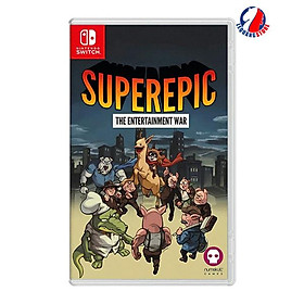 SuperEpic: The Entertainment War - Băng Game Nintendo Switch - ASIA - Hàng chính hãng