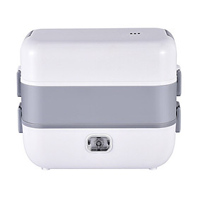 Mua Hộp đựng cơm văn phòng hâm nóng đồ ăn cách thủy thiết kế 4 ngăn inox 304 không gỉ ( Giao màu ngẫu nhiên )