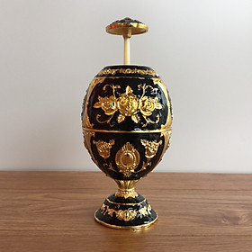 Mua Lọ Đựng Tăm Bằng Đồng Mạ Vàng cao 16cm