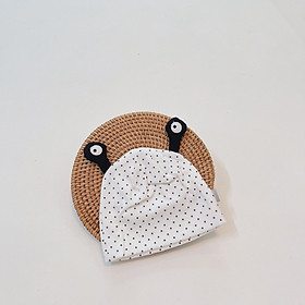 Mũ cotton sơ sinh cao cấp hình nơ, hình gấu đáng yêu Mimo Baby cho bé 0-6m MD20