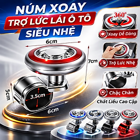 Mua Núm Xoay Trợ Lực Ô Tô Cao Cấp – Xoay 360° Mượt  Không Kẹt  Không Rít