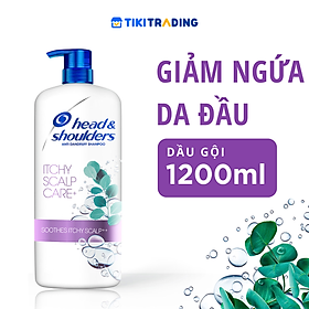 Dầu Gội Head&Shoulders Dành Cho Da Đầu Ngứa Chai 1200ml